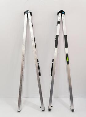 米靠尺QUD铝2合金折叠尺垂直度整度水平平检测尺房工具七验件套