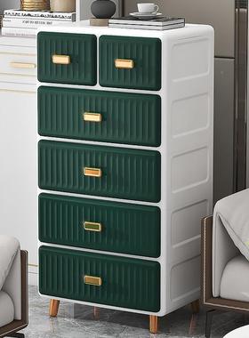 欧子式特大加厚收纳柜抽式婴儿宝宝衣J15515柜玩具储物童柜塑料五