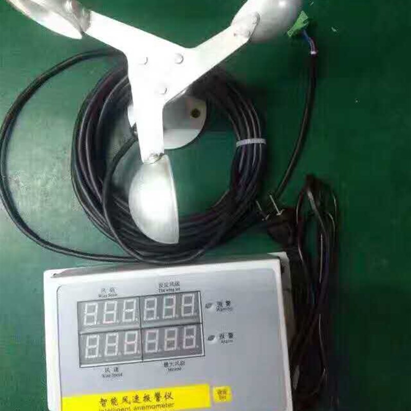 塔机塔吊专用风速仪 风速计建筑工地气象施工风力风级 船航测速仪