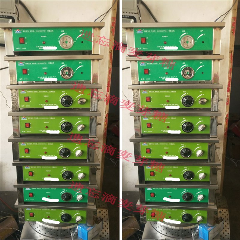 自动智能燃气恒温煎饼炉山东杂粮果子炉煎饼机控徐瑞华绿