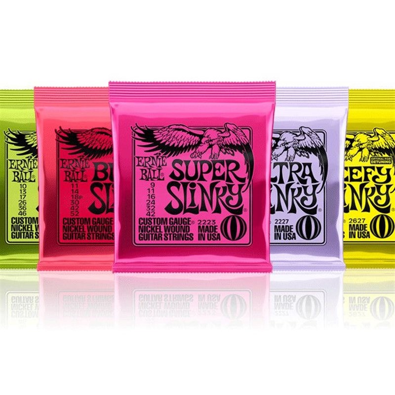 美产EB电吉他弦Ernie Bll 2221琴弦2223镀镍电吉他弦 一六根装