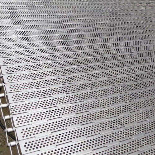 不锈钢链板流水线输送带不锈钢挡板传送带链板输送机链条链板厂家