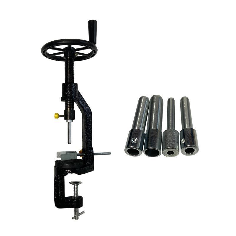 手摇钻孔器物理化学实验器材打孔工具教学器材橡胶塞打孔物理仪器