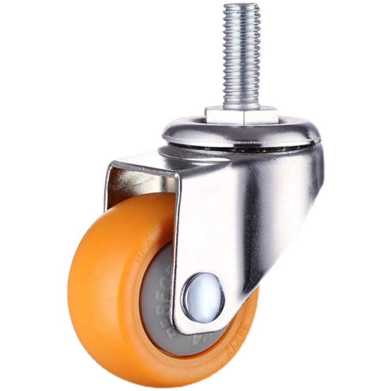 静至美脚轮通用转椅万向轮办公椅尼龙卡簧滚轮耐磨电脑椅丝口滑轮