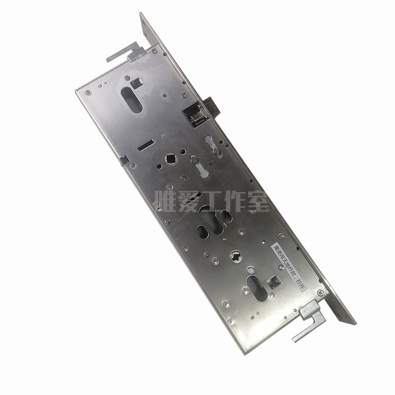 别墅开大门嵌入式全自动电控锁门禁电子锁体楼宇可视对讲电机锁