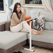 床边桌可移动床上电脑桌卧室桌子升降书桌家用笔记本学习折叠桌