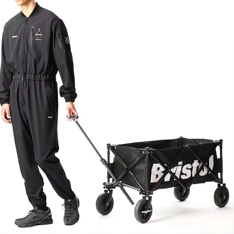 FCRB野奢露营拖车折叠推车家用手拉车购物车买菜快递小拉车小车