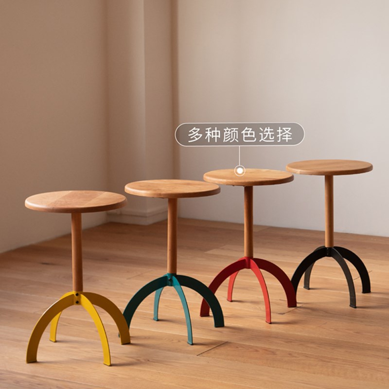 MUMO木墨  夏克式边几 樱桃木实木客厅现代简约茶几