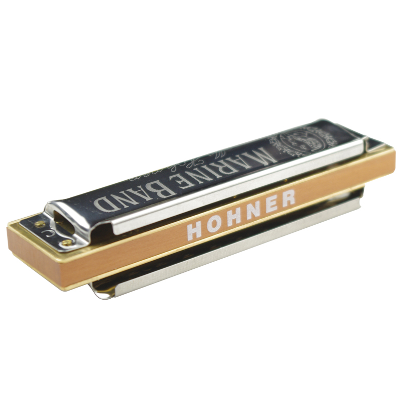 Hohner和来十孔蓝调布鲁斯初学学生口琴Mrine Bnd 189