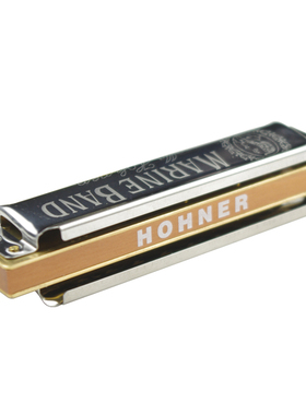 Hohner和来十孔蓝调布鲁斯初学学生口琴Mrine Bnd 189