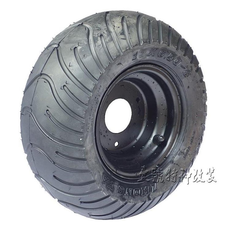 旅游观光车沙滩车卡丁车配件寸轮胎轮毂X.-寸公路真空胎