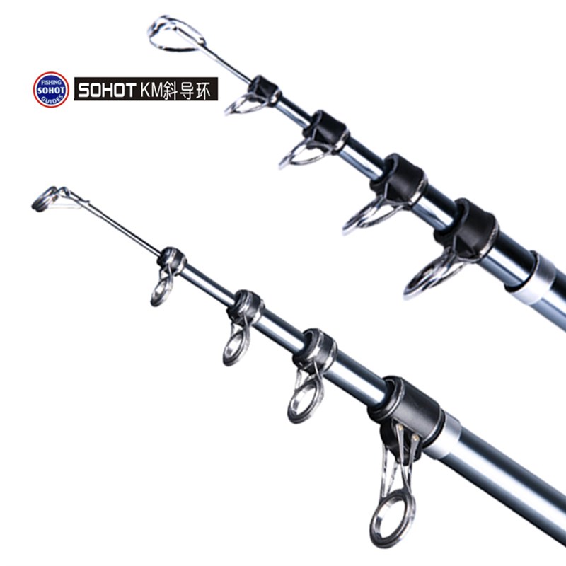 阿蒙森飞鱼R威豹碳素短节大物远投竿超轻超硬大导环抛竿鲢鳙海竿