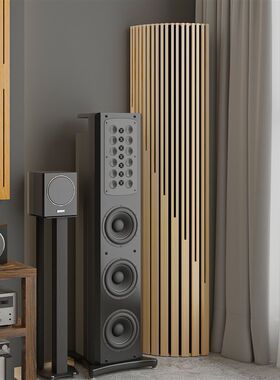 实木声学扩散板角落低频陷阱hifi家庭影音厅录音棚低频驻波吸音体