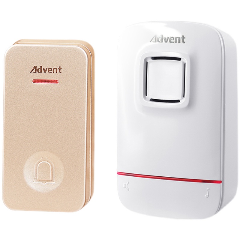 海得曼防水自发电门铃无线家用不用电池智能远距离电子遥控一拖二