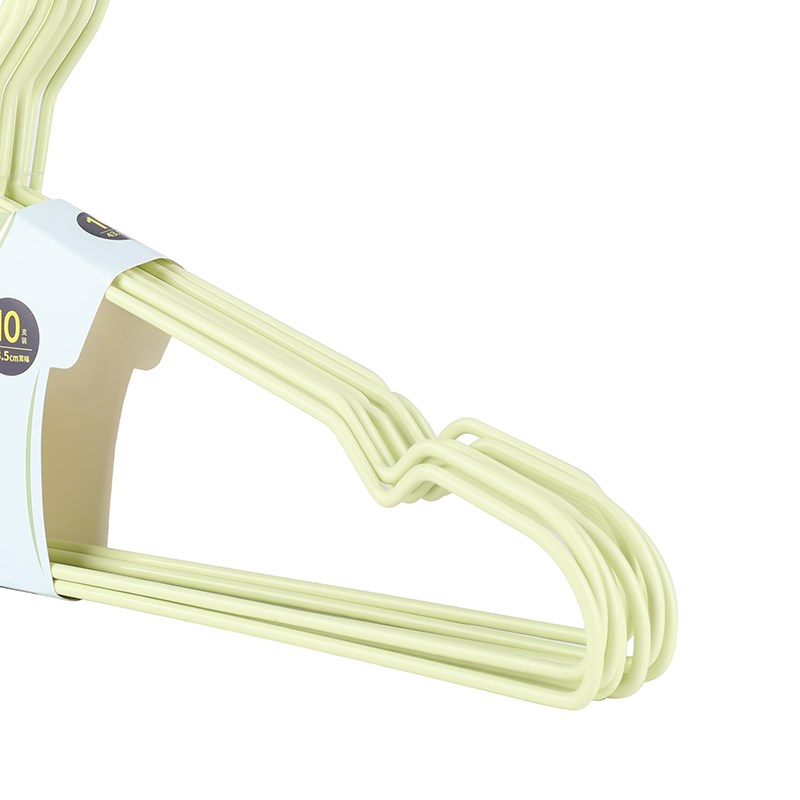 象太郎衣架浸塑晾晒防滑不锈钢衣架无痕晾衣架创意金属挂衣架潮