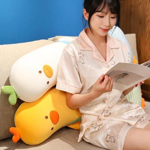 小鸭童记忆抱枕睡女生觉有国长条枕头床上夹腿靠枕儿沙发靠垫男女