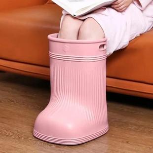 E保VA泡脚桶缓疲劳省水足浴按摩解温便携56474865泡脚袋按摩式eva