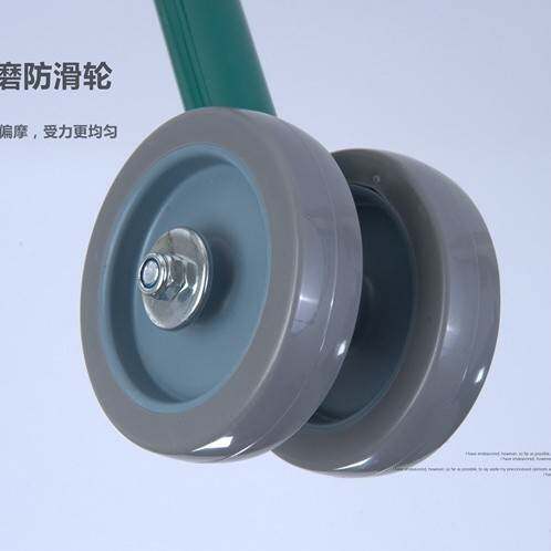 购物椅排队凳带轮带座四脚老人助步器拐棍行走手推车可折叠椅子