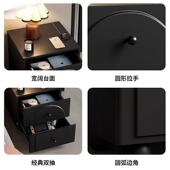 床头柜简VRX架约式 简小型家用收法纳储物易柜置物小柜子卧室出租