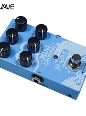 M-VAVEU吉AXR他单块效果器MINI-NIVERS数E字建模混响效果器