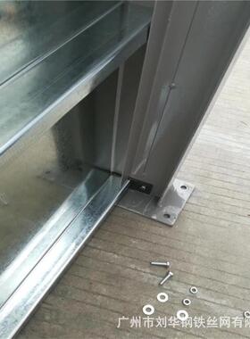 广州建筑A4-1新钢结构钢QYR板围挡镀型地围铁蔽装配式锌钢板围挡