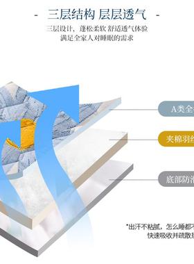 RI0Ta纯棉床笠定制床上夹棉加厚类儿童FFH下150x190可裸睡榻榻
