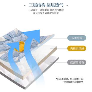 RI0Ta纯棉床笠定制床上夹棉加厚类儿童FFH下150x190可裸睡榻榻