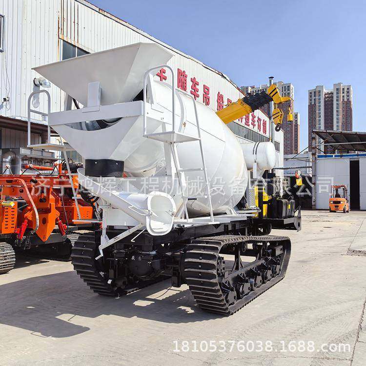 行沙漠行驶混履凝土度带罐车后桥式烂泥地驶速IXB快水利施工搅拌