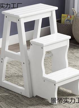 木梯凳二三步家用折叠登客厅室内多功实能高梯子凳RA4DdMJ3楼梯椅