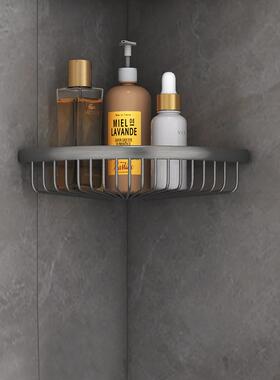 酒店工置程浴室角卫架淋浴房壁挂式生间架物架全ZAB铜收纳转角三