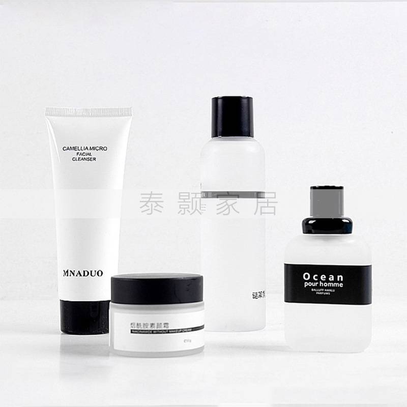 样板间公寓展厅卫生间浴室柜镜柜软装装饰品摆件组合搭配