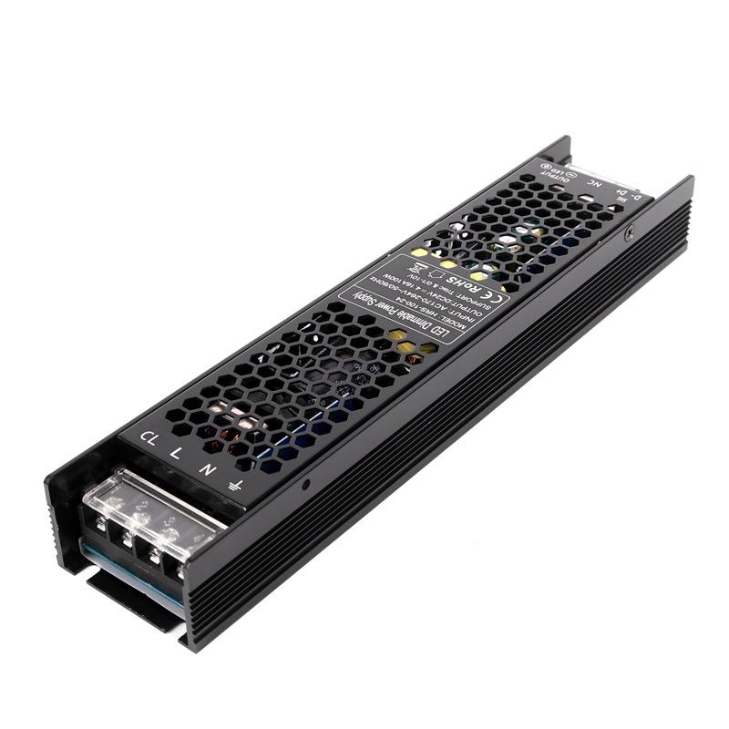 可0控DML硅调光源24V100W恒压光调光电源-1电0V调驱动电源