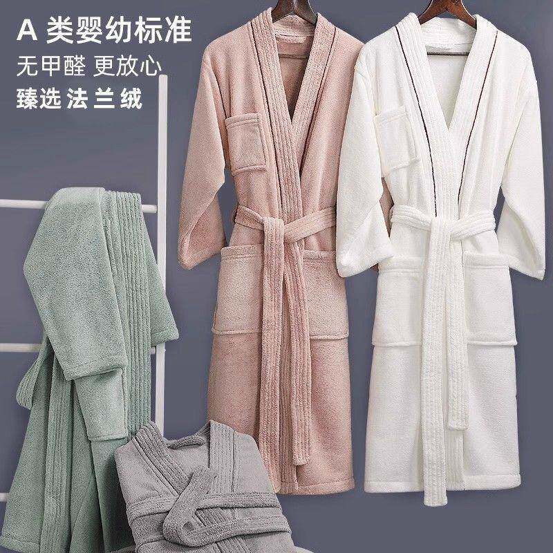浴袍吸水穿速干酒店款非棉睡袍洗完CD100677澡穿巾的浴女可式浴纯