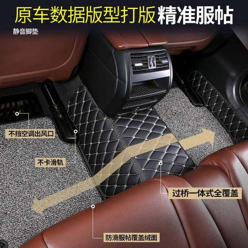 北车京现代ix35专用脚垫套大全包围汽i315沐飒全包24款x1SWJ5新3