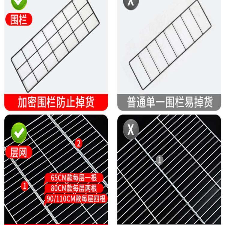 折叠移动摆摊车带扶手小推车地摊车带轮子花车货架网红户外松之禾