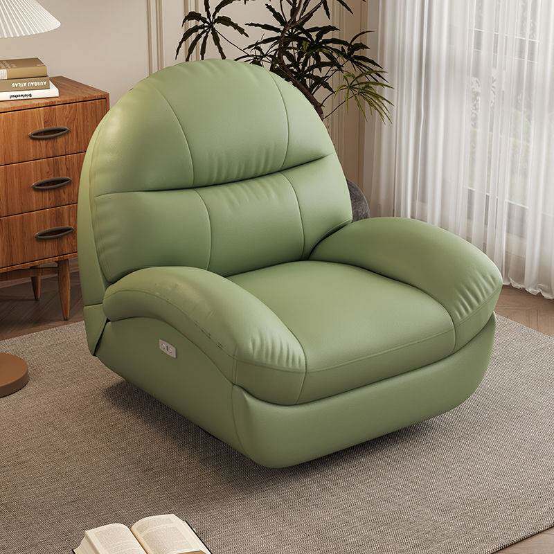 太空舱单人皮沙发摇椅奶油可躺客厅多功能电动按摩椅懒人沙发