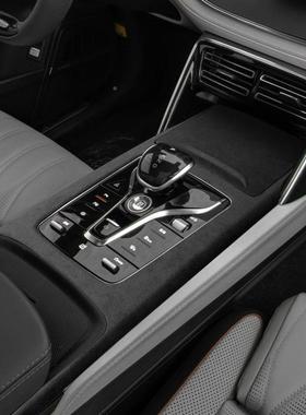 比亚迪MMI/DP/EV唐通用中控档把D面板装饰翻毛皮内饰膜贴片出7306