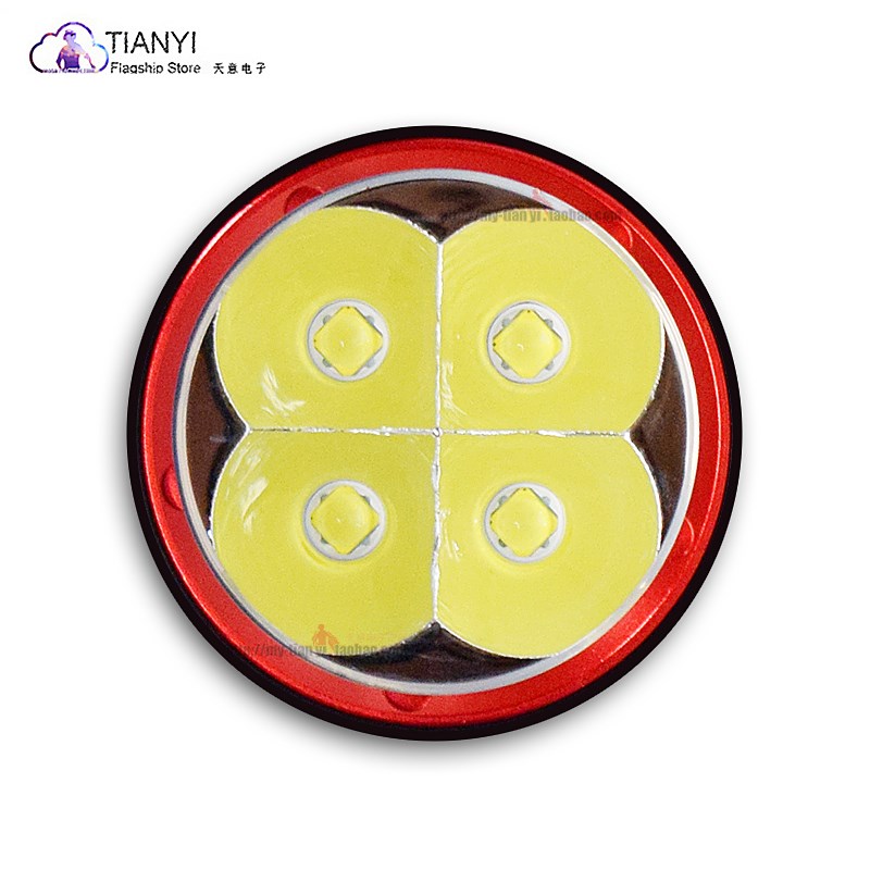 xP70大功率潜水手电超亮100流明强光电筒 赶海聚光探照防水LED