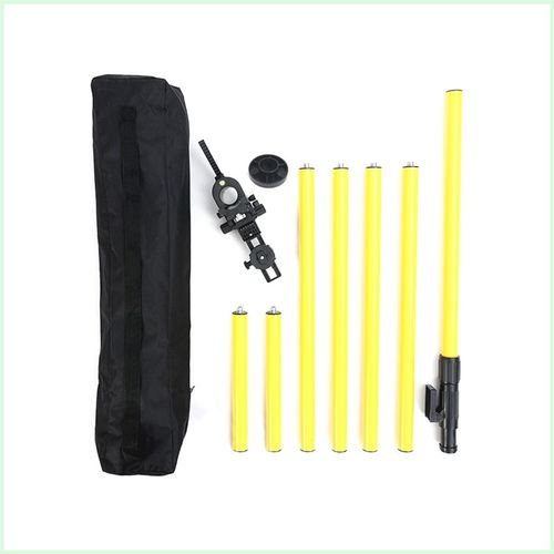 红外线激光水平仪支架加厚伸缩杆吊顶支撑升降杆多功能云台三脚架