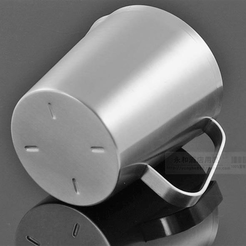 加厚全不锈钢量杯带刻度0 1000ml奶茶咖啡豆浆盎司杯2000毫升