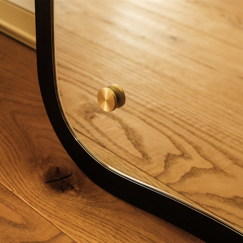 度仓影壁挂贴墙落地镜移动穿衣全身镜家用樱桃实木试衣高清大镜子