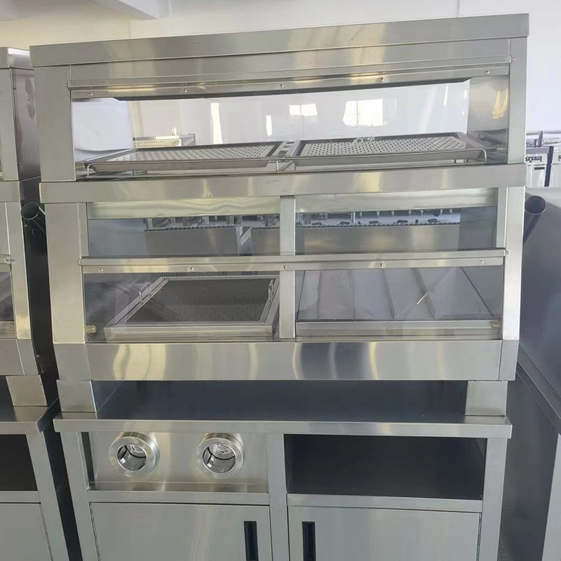 1.2米1.5米三合一保温柜层展示柜保酥柜食品展示柜肯德基麦当劳