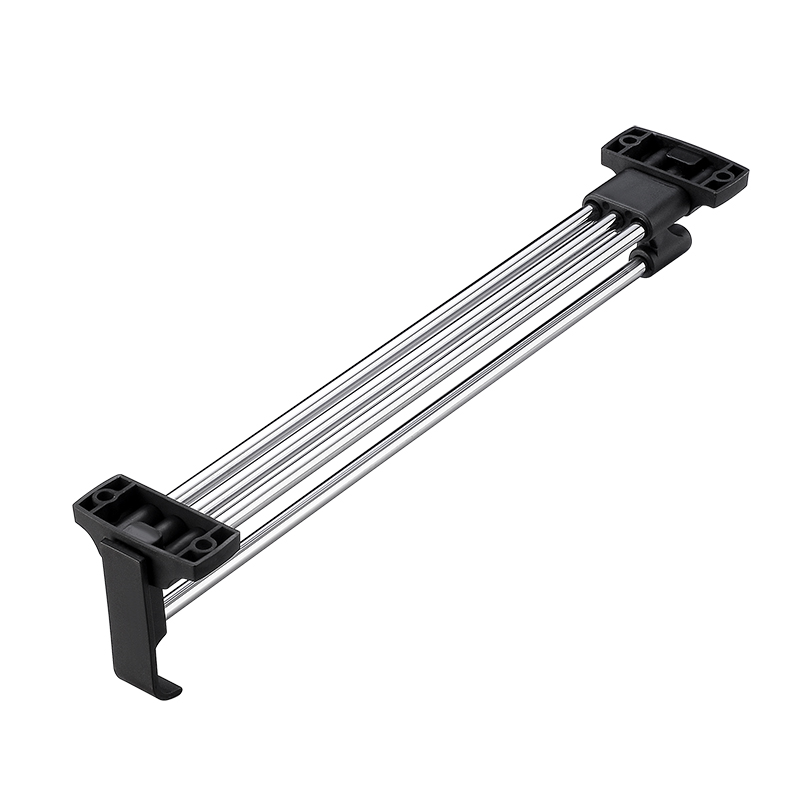 衣柜挂衣架伸缩挂衣杆 顶装挂衣杆横杆配件衣橱晾衣杆挂杆挂衣器