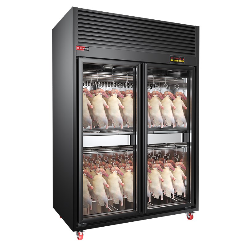 劲恒晾鸭柜商用烧鹅烧腊烧鸭胚吹干烘干柜除湿保鲜烤鸡风干晾胚柜