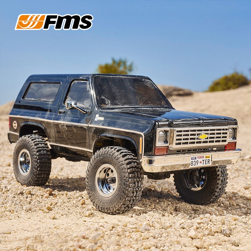 FMS 1/24仿真雪佛兰K5 FCX24攀爬车遥控电动双速门桥越野车SUV