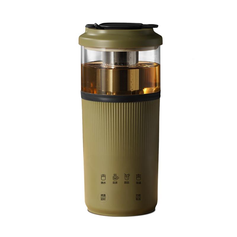 西兰普电水杯小型旅行便携式保自加烧热水GM-PC701壶温新款养生煮