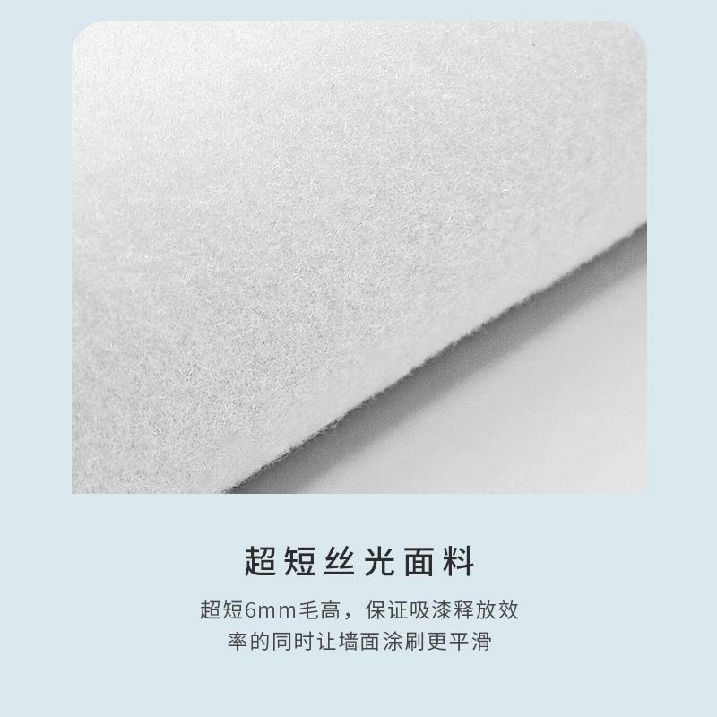 德国里汀 缎CRISTIN光大师滚筒刷短毛克滚筒高斯蛋壳光乳胶漆涂刷