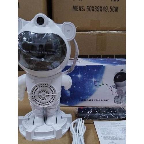 蓝牙宇航员星空投影灯满天星激光投影灯星星礼品氛围灯太空人摆件