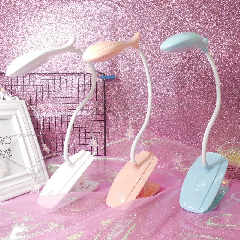 USB可充电式led台灯护眼书桌小学生宿舍卧室床头用夹子夹式小夜灯,家装灯饰光源,阅读台灯(护眼灯/写字灯),淘宝优惠券,粉丝福利购,淘宝优惠卷