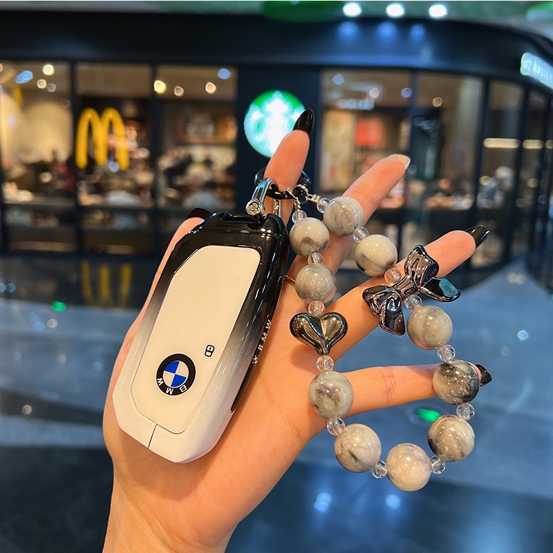 适用于宝马钥匙套23款X1X7X5L新5系7系735li/iX/i7X6女iX1扣740壳
